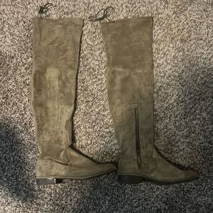 Knee High Suede Boots